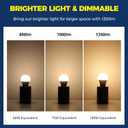 Lightinginside Smart Light Bulbs 100W Equiv., 1350LM 11W Smart Bulb Works with Alexa/Google Home/SmartLife, A19 E26 RGBCW Color Changing, No Hub Required, 2.4G WiFi Bluetooth Bulb, ETL Listed, 4PCS