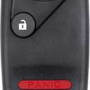Key Fob Keyless Entry for Honda: Key Fob Replacement for 2001-2005 Honda Civic DX EX LX(not Compatible with Si Trim), 2003-2007 Honda Pilot, NHVWB1U523, NHVWB1U521, 433Mhz