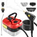 Saker Handheld Steam Cleaner for Home,6-Level Adjustable Steamer for Cleaning,Portable Steam Cleaner,Steamer for Cleaning with 1200ML Water Tank,Suitable for Kitchen,Bathroom,Living Room