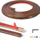 Art3d 20ft Outside Vinyl Corner Trim Peel and Stick for Tile and Wall Edges, Furniture Decoration, Cherry