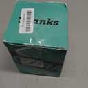 Makeup Brush Holder Organizer,Toothbrush Holders,Desk Pen Pencil Holder,Multifunctional Vintage Glass Brush Cup(A3-33-US) (Small, Pink)