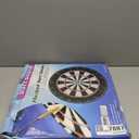 Dart Board Set for Adults, 18 in Board with 6 Steel-Tip Darts, 18" diameter, 0.8" thick