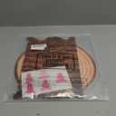 Wooden 3 Tier Cupcake Stand Decoration - Rustic Wood Cupcake Stand Decor for Camping, Birthday, Safari Party Supplies