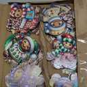 36PCS Wooden Gingerbread Man Ornaments - 12 Unique Festive Designs for Christmas Tree & Holiday Decor