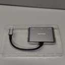 Philips USB C Hub to Multiport Adapter, 3 in 1 Power Pass Through, HDMI 4k@30Hz, 60W USB C Charging Port, 5Gbps USB 3.0 Port for MacBook Pro, MacBook Air, UCB C Laptop Docking Station, DLK9220C/27