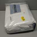 WEST LAKE White Bailey Pinch Pleated Full Blackout Curtains 84 Inches Long for Bedroom Living Room,Thermal Insulated Drapes with Back Tabs Hooks,Modern French Pleat Window Treatment,60"Wx84"L,1 Panel