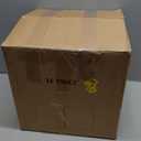 LE TAUCI 11" Ceramic Vase, Artisan Large Black Ceramic Vase for Modern Home Decor, Substantial & Stable, Handcrafted Flower Vase, Living Room & Dining Room Table Centerpiece, Distressed Iron Black