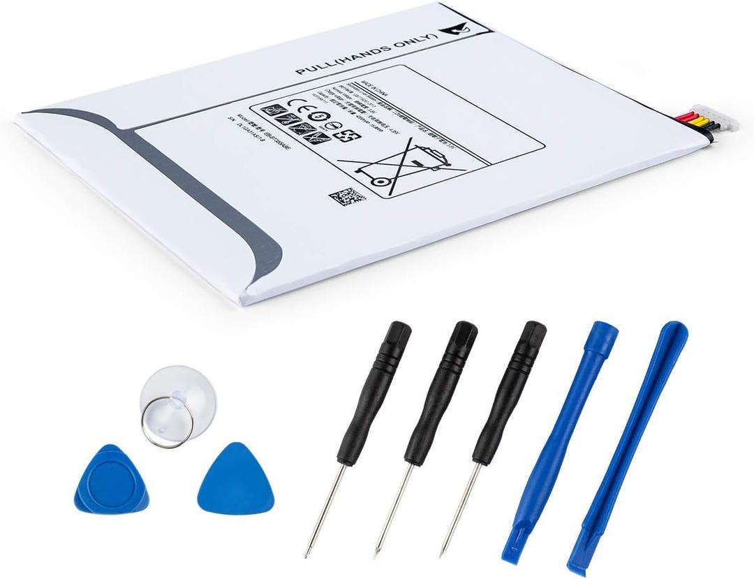 REYTRIC EB-BT355ABE Tablet Replacement Battery Compatible with Galaxy TAB A 8" SM-T350 T355C Tab5 P350 Series EB-BT355ABA with Tools 3.8V 4200mAh 15.96Wh