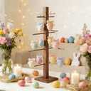 32 Inch Christmas Ornament Display Tree Centerpieces for Tables Ornament Tree Stand Holder Tabletop Artificial Tree for Wedding Anniversary Birthday Farmhouse Party Home Decor (Classics, 32 inch)