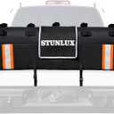 Truck Tailgate Pad for Mountain Bikes - Holds 5 Bicycles, Heavy-Duty Protective Cover with Tool Pockets & Anti-Slip Padding, Compatible with Full-Size Pickup Trucks