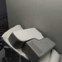 5PCS Reading Pillow for Sitting in Bed Adult, 2 in 1 Foldable Back Wedge Pillow for Sleep, Ergonomic Back Support Pillow with Arms for Watching TV, Gaming, Working, Recovery, 19 White/Grey