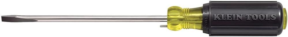 Klein Tools 605-6B Wire Bending Cabinet Tip Screwdriver 6-Inch, Made in USA