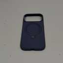 TORRAS Q3 Silicone 360 Spin for iPhone 17 Pro Case with Stand, Fit for MagSafe, Magnetic Ring Kickstand with Camera Control, Liquid Silicone Rubber Soft Phone Case for iPhone 17 Pro 6.3'', Deep Blue