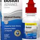 Boston Advance Contact Lens Solution, Advanced Cleaning Formula for Rigid Gas Permeable (RGP) Lens, Removes Debris & Deposits, 1 Fl Oz