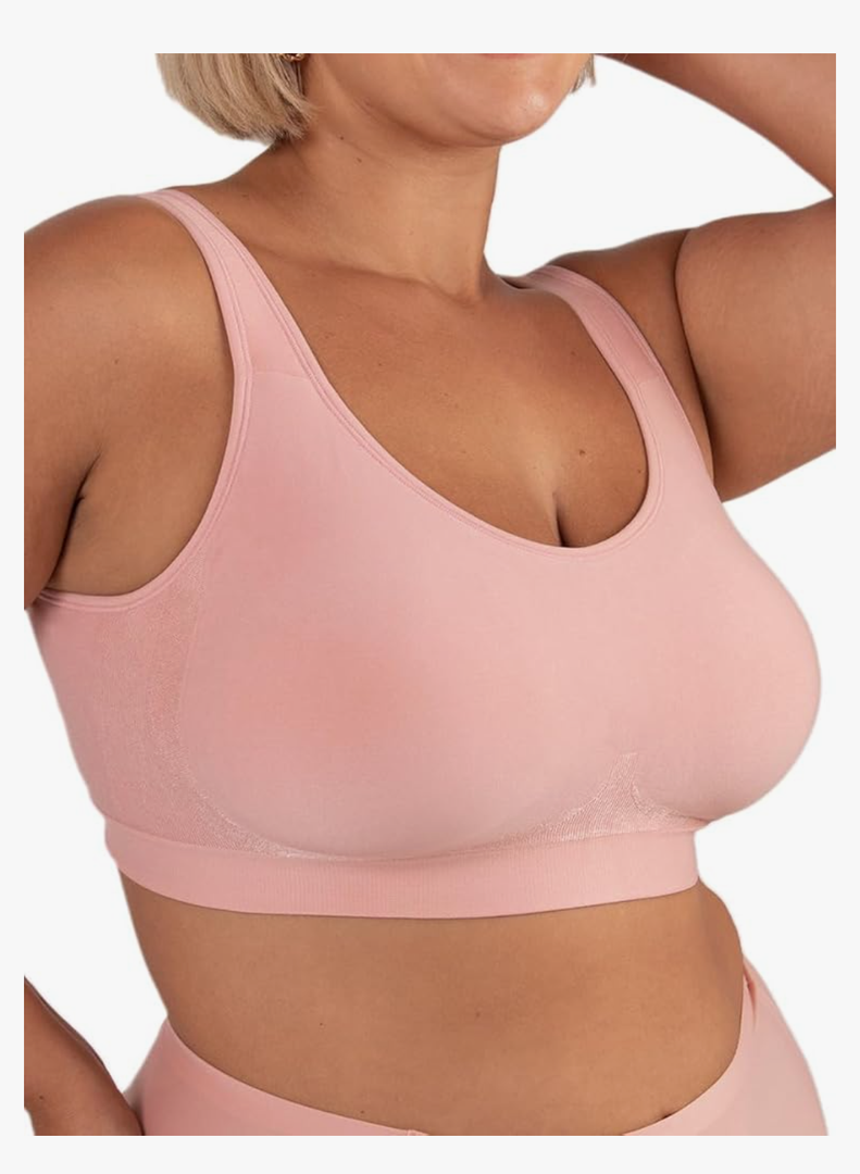 SHAPERMINT Bras for Women No Underwire - Seamless Bras for Women, Wireless Bra, Adjustable Seamless Bra, Plus Sizes, 2XL