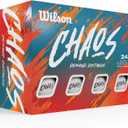 Wilson 2024 Chaos Golf Balls - 24 Balls (White)