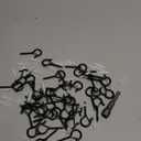 FSAH 36 PCS Q-Hanger Hooks with Safety Buckle, Windproof Screw Hooks for Outdoor String Lights Hanging Christmas Lights, Plants, with 1 Wing Nut Driver