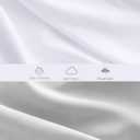 Baby Bassinet Sheets 4 Pack Compatible with 33 x 20 Mika Micky, Baby Delight, Dream On Me and Other Rectangle Bassinet Mattress, Ultra Soft & Skin Friendly, Washer & Dryer, Grey and White
