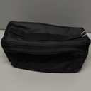 BAGSMART Toiletry Bag for Men, Wide Opening Travel Bag for Toiletries, Dopp Kit Water Resistant Shaving Hygiene Bag for Bathroom Shower, Toiletries Accessories,Travel Essentials-Black