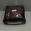 Breling 3 Pcs L Shaped Couch Covers for Sectional Corner Sofa Stretch 5 Seat Washable Corner Sofa Slipcover Sectional Couch Protector for Living Room(Brown,Milk Silk)