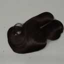 OOPPOO Hair Toppers for Women Real Human Hair, Realistic Biological Scalp Toppers HairPieces for Women with Thinning Hair Middle Part Clip in Bangs Big Base 360° 3D Cover (Dark Brown, 15 Inch)