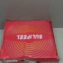 SULIFEEL Rainbow Unicorn Roller Skates for Girls Light up Wheels Kids Quad Skates with High Top Reflective TPU Leather Rainbow Unicorn Size 34