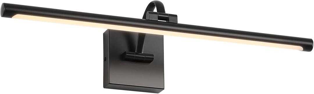 Black Picture Lights for Wall Hardwired LED Picture Lighting Dimmable Gallery Light Art Light for Wall Portrait Artwork 23.62 inch 14W Warm White