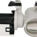 Siwdoy W10130913 Washer Drain Pump OEM Compatible with Whirlpool Maytag Washers Replaces W10730972 W10117829 W10130914 8540024 AP4308966