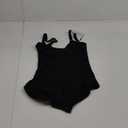 SHAPERX Women's Fajas Colombianas Shapewear Postpartum Tummy Control Body Shaper Butt Lifter Bodysuit (Large, Black)