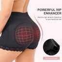 AOSBOEI Boyshort Underwear for Women Butt lifting Shapewear Tummy Control Panties Lace Under Slip Shorts for Dress