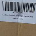 YHTAUTO Floor Mats Fit 2017-2024 Cadillac XT5 2017-2023 GMC Acadia, 2019-2024 Chevrolet Blazer, TPE All Weather Car Mats Waterproof Anti-Slip Odorless Floor Liner, Front & 2nd Row Liner