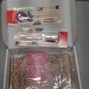 21st Birthday Gifts Decorations for Her, Including 21st Cake Toppers, Birthday Queen Sash with Pearl Pin, Sweet Rhinestone Tiara Crown, Number Candles and Balloons Set, Rose Gold