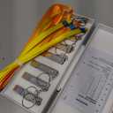 Survival Whistles 4-Pack & 6-Pack, Aluminum Emergency Safety Whistle with Lanyard and Keychain, Waterproof & Unbreakable for Hiking, Camping, Dog Training, Coaching, Emergency Kits