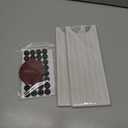 Stone Faucet Mat for Kitchen Sink, Water Absorbing Sink Water Splash Guard, Fast-Drying Kitchen Sink Faucet Mat, Durable Protector and Stone Drying Mat for Kitchen Counter & Bathroom Sink (20" x 4", White Gray Style 1)