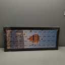 12x30 Picture Frame for Wall Display, 12x30 Black Picture Frame with Shatter Resistant Plexiglass, Stable and Sturdy 12 x 30 Poster Frame for Wall Display, Handpicked Gift Collection, 1 Pack