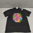 8th Birthday Paint Splashes T-shirt kids Girls Boys 8 Year T-Shirt, Size: Medium