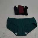 INNERSY Womens Underwear Cotton Hipster Panties Regular & Plus Size 6-Pack (Medium, Dark Vintage)