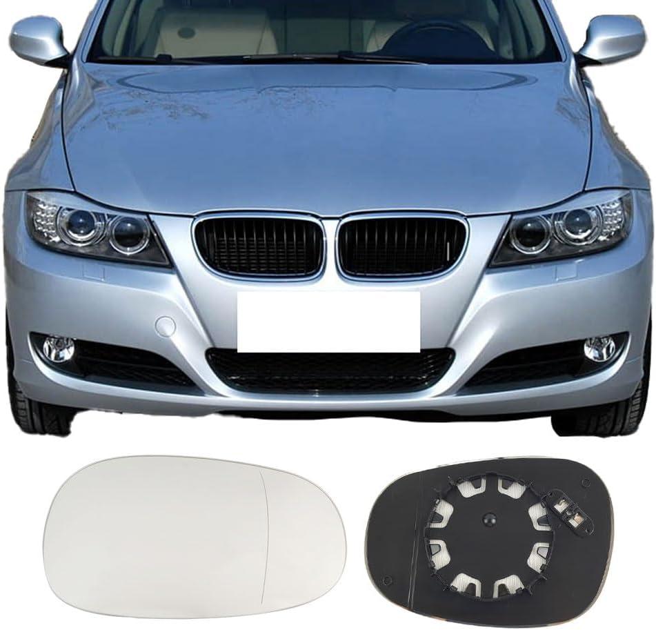 Passenger Right Side Heated Mirror Replacement Glass for BMW 125i 128i 135i 135is 320i 323i 325i 328i 335d 335i xDrive 335is 2009 2010 2011 2012 2013. OEM Number: 51167252894