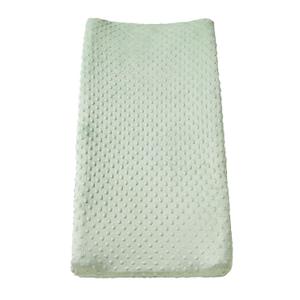 Changing Pad Cover Super Soft Minky Dots Skin-Friendly Breathable Wipeable Changing Table Sheets for Baby Boy and Baby Girl Bay