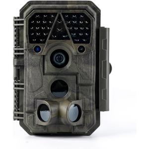 Meidase P70 (Non-Cellular,Non-WiFi) Trail Camera, 64MP 1296p, Game Cameras with No-Glow IR Night Vision, Motion Activated, Waterproof for Wildlife Deer Cams, Hunting
