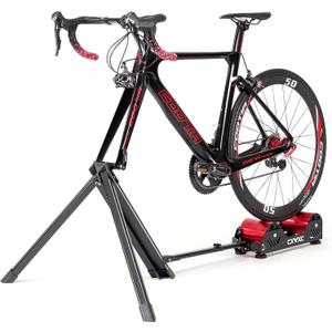 Bike Trainer Stand Resistance Adjustable - Portable Magnetic Bicycle Rollers Indoor Exercise/Fitness/Workout - Fordable Fully Aluminum Alloy