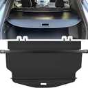 Trunk Cargo Cover for Chevy Chevrolet Equinox GMC Terrain 2018 2019 2020 2021 2022 2023 2024 2025 Retractable Rear Trunk Cargo Luggage Security Shade Cover Shield Waterproof Upgraded Version (Black)