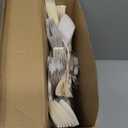 Riakrum 5 Pcs Christmas Snowflake Paper Lantern with 7 Light Star Paper Lantern Paper Lamp Party Hanging Decoration for Christmas Weddings Christmas Trees Birthday Holiday