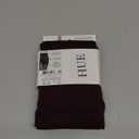 HUE Womens Super Opaque Tights with Control Top 90 Denier High Waist Pantyhose (3, Burgundy)