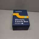 TRAVELISIMO Electric Lunch Box for Adults 100W Heated Lunch Box For Men 1.5L Stainless Steel Portable Food Warmer, 12/ 24/ 110V for Travel & Work, Loncheras Electricas Para Calentar almuerzo