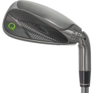 Q Gen 2 Adjustable Golf Club (Steel Shaft) - Durable 2-Part Travel Shaft - 8 Settings from 4° Putter to 60° Lob Wedge - Men & Women (Right)