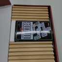 Double 12 Mexican Train Dominoes Set for Adults with 8PCS Wooden Holders, 9 Train Markers, 91 Color Dot Tile Dominos in Tin Box & Hub - Classic Family Board Game Set Party Toy Gift for Kids