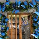 18 Pcs Large Butterfly Party Decoration 2 Sizes Paper Butterfly | 3D Wall Decor Attractive Hanging Butterflies for Birthday Baby Shower Wedding Decoration, Paper Butterflies for Wall Decor