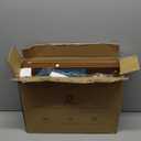 Miniature Carrying Case for Collectibles | Miniature Storage & Display Case for Figurines | Figure Model Holder & Transport Box | Also for Action Figures (Brown)