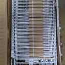 Rubbermaid Configurations Custom Closet Kit 6-10 Ft. Adjustable Metal Wire Shelving White Finish Expandable Organization System Hardware Included for Home Closet/Pantry/Laundry/Mudroom